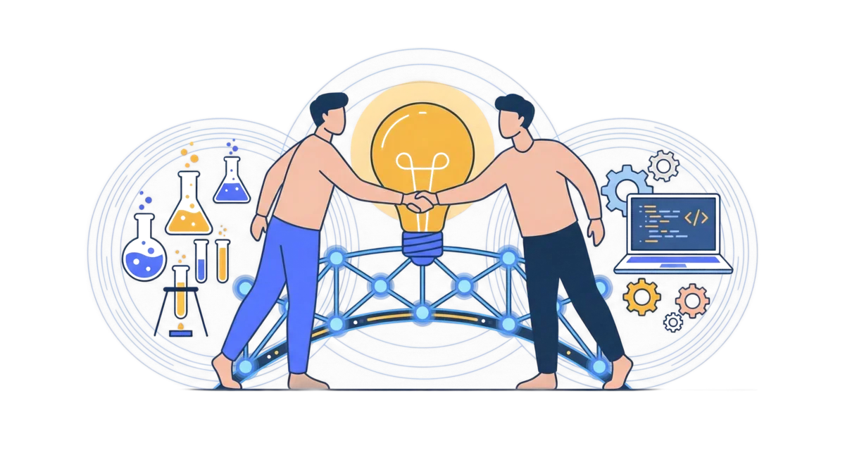 Connecting science and technology through collaboration